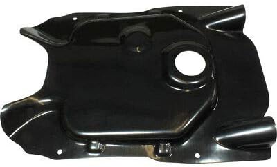 Moto Honda Ruckus Full Frame Extended Gas Tank Cover - Black ABS Plastic - Image 2