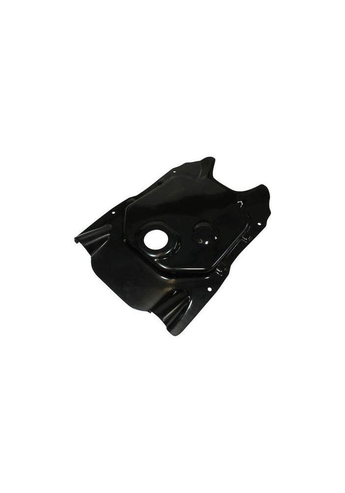 Moto Honda Ruckus Full Frame Extended Gas Tank Cover - Black ABS Plastic - Image 1