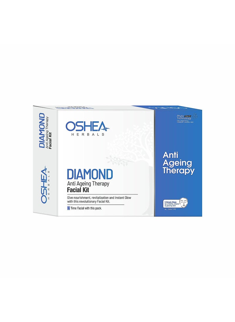 Oshea Herbals Diamond Facial Kit 64g - Image 1