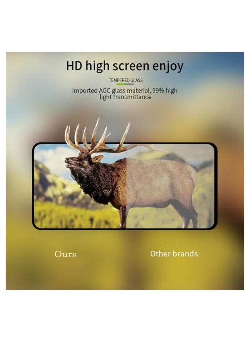Generic - Huawei Y9 2019 Screen Protector | Tempered Glass Screen Protector Full HD Quality With Anti-Scratch Edge to Edge Coverage Including Easy Installation Kit - Black - Image 1