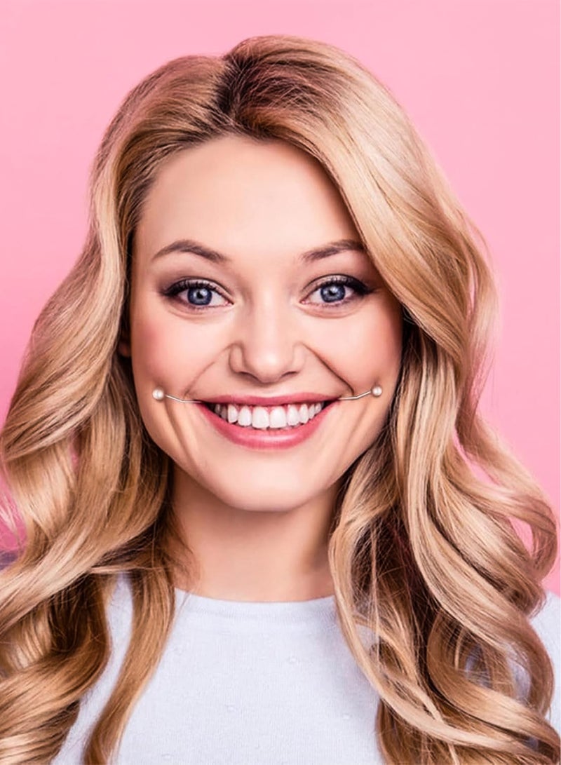 Estelle 2 Pair Dimple Maker for Cheeks Facial Dimple Trainer to Create Charming Smile Premium Stainless Steel Tool for Natural Dimples Easy Facial Expression Training Black - Image 4