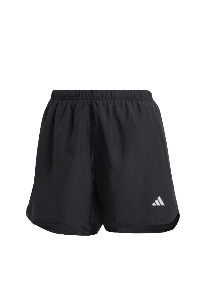 اديداس Adidas Run It Short Black Running Shorts For Women XS 4"