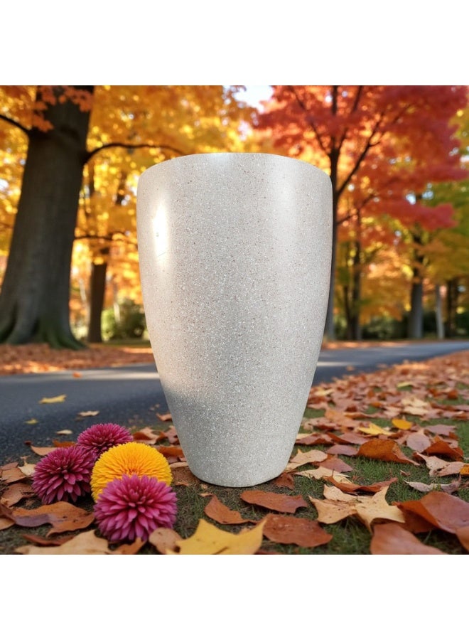 كلور زون بوتري بوت زرع من الفايبر علي هيكل متين وقوي، مثالية لنباتاتك الكبيرة تمنع تغير اللون والتشقق الناتج عن التعرض لأشعة الشمس مقاوم للماء واشعة الشمس وعوامل الجو، فايبر30  cm - Image 2