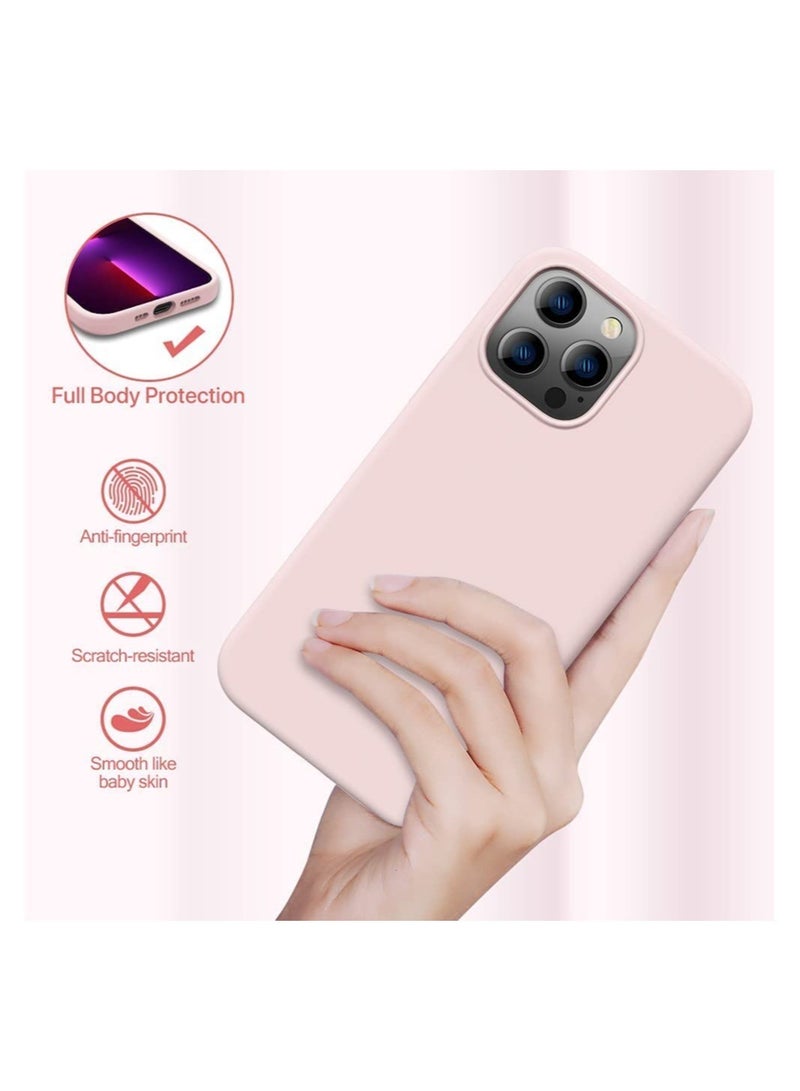 ELTRAZONE Silicone Protective Case Compatible with iPhone 14 Pro Max Soft Liquid Gel Rubber Cover Shockproof Bumper Anti-Scratch Anti-Fingerprint Anti-Drop Slim Cover for iPhone (for iPhone 14 Pro Max  ) - Image 2