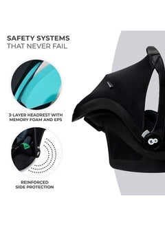 Kinderkraft I-Size Mink Pro Car Seat - Black  - Image 4