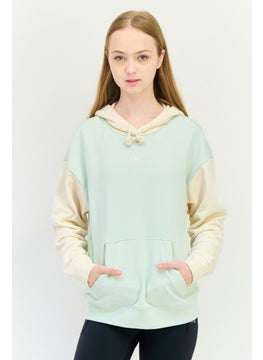 adidas Originals Women Sportswear Fit Long Sleeve Outdoor Hoodie, Multicolor  - Image 1