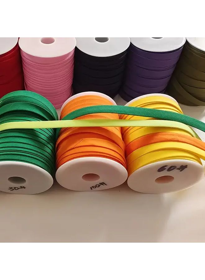 Red Double Fold Hemming Tape 260cm No Iron Four Fold DIY Craft Fabric Adhesive - Image 5
