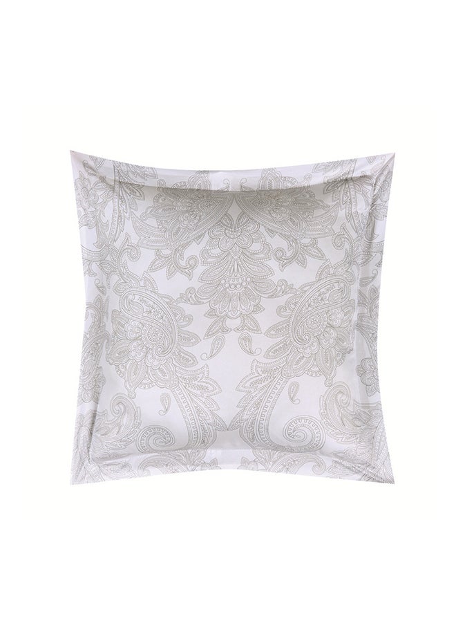 Hours - Comforter Set With Soft Silky Jacquard Fabric And A Modern And Distinctive Pattern That Satisfies All Tastes 8 Pieces King Size - Image 1