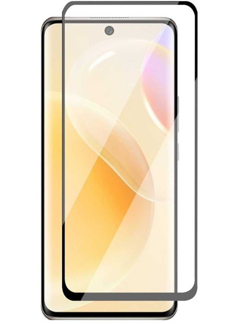 SHOPI Huawei Honor 50 / Nova 9/Huawei Nova 8 5G/Huawei Nova 8 4G Tempered Glass, 3D Curved Full Glue, (Full Screen Coverage), Touch Sensitive, Anti Scratch - Image 1