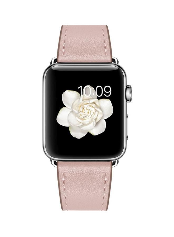 NIBEMINENT Replacement Band For Apple Watch Series 1/2/3/4 44/42 mm Light Pink - Image 3