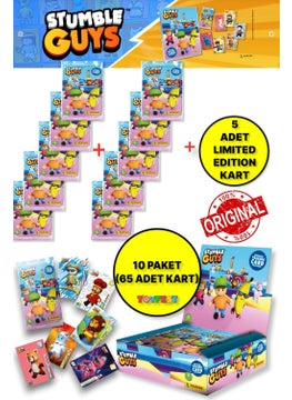 Toyfest Panini Stumble Guys Trading Cards - Multi-Set - 10 Packs (60 Cards) + 5 Limited Edition Cards  - Image 1