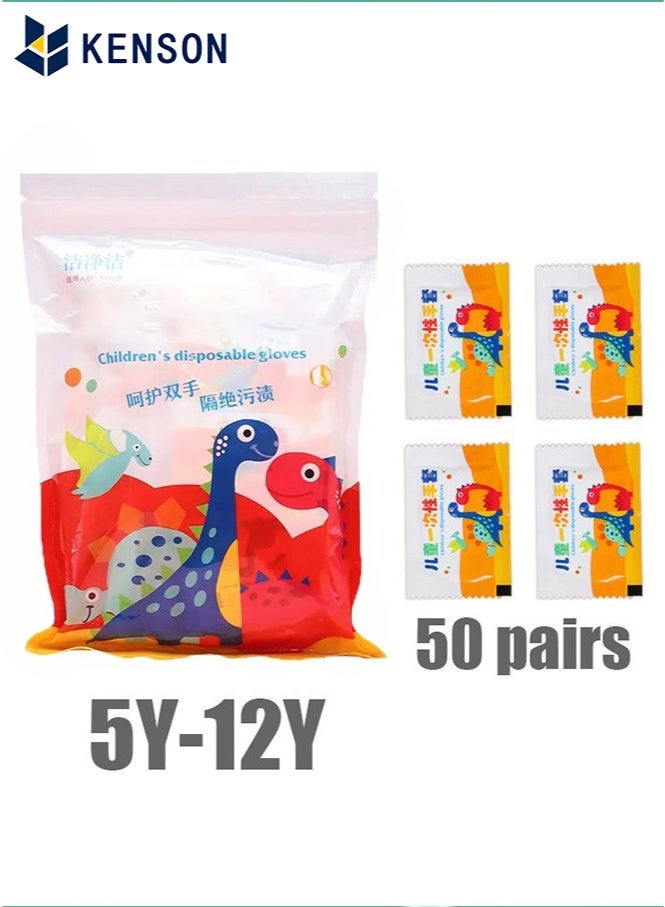KENSON disposable gloves for kids 3 to 6 and 5 to 12 years old - Image 1