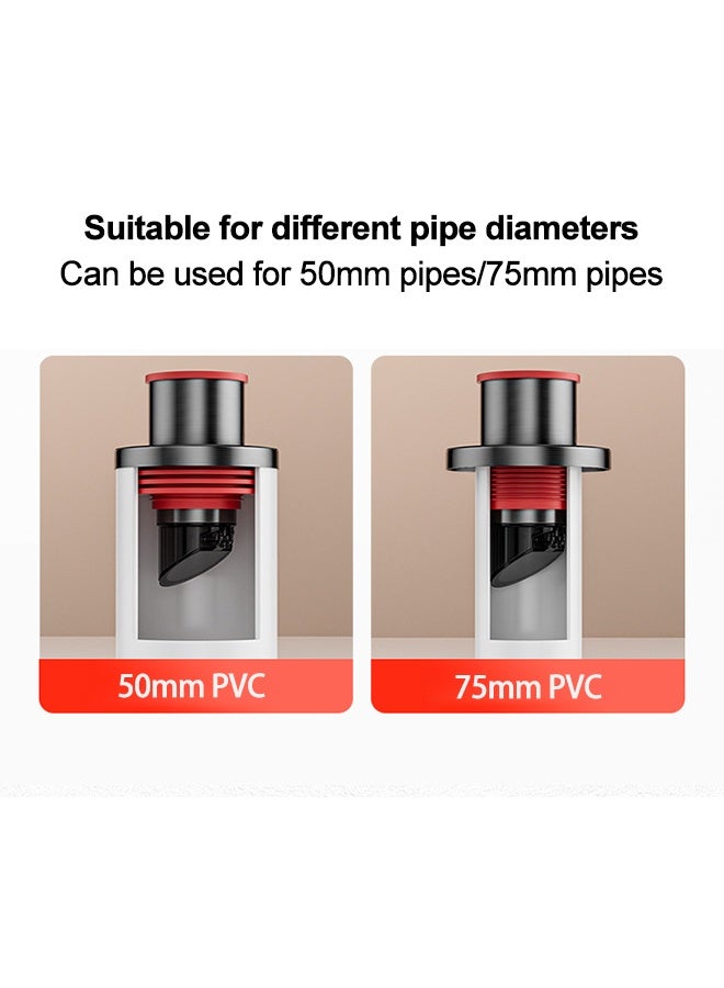 Sewer Drain Pipe Deodorant Covers, Washing Machine Drain Hose Seal Plug, Sewer Pipe Seal Rings, Enduring Sealing Covers for Pipe Protection - Image 4