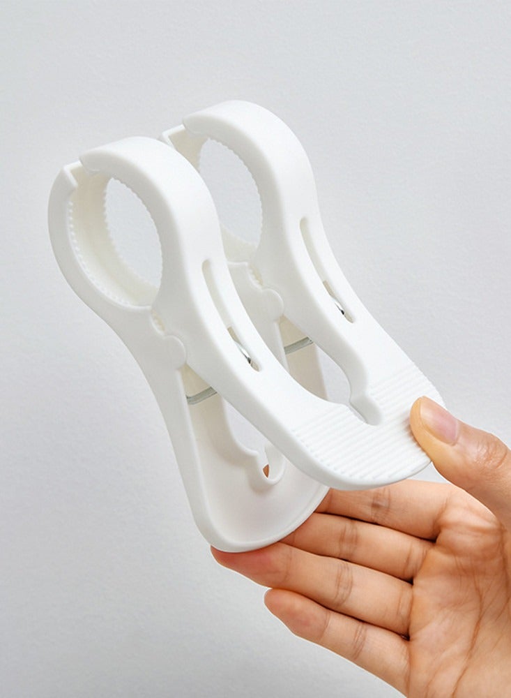 Beach Towel Clips, Large Size Windproof Plastic Clips, Bathroom Towel Clips, Quilt Clamps Clothes Pegs  - Image 3