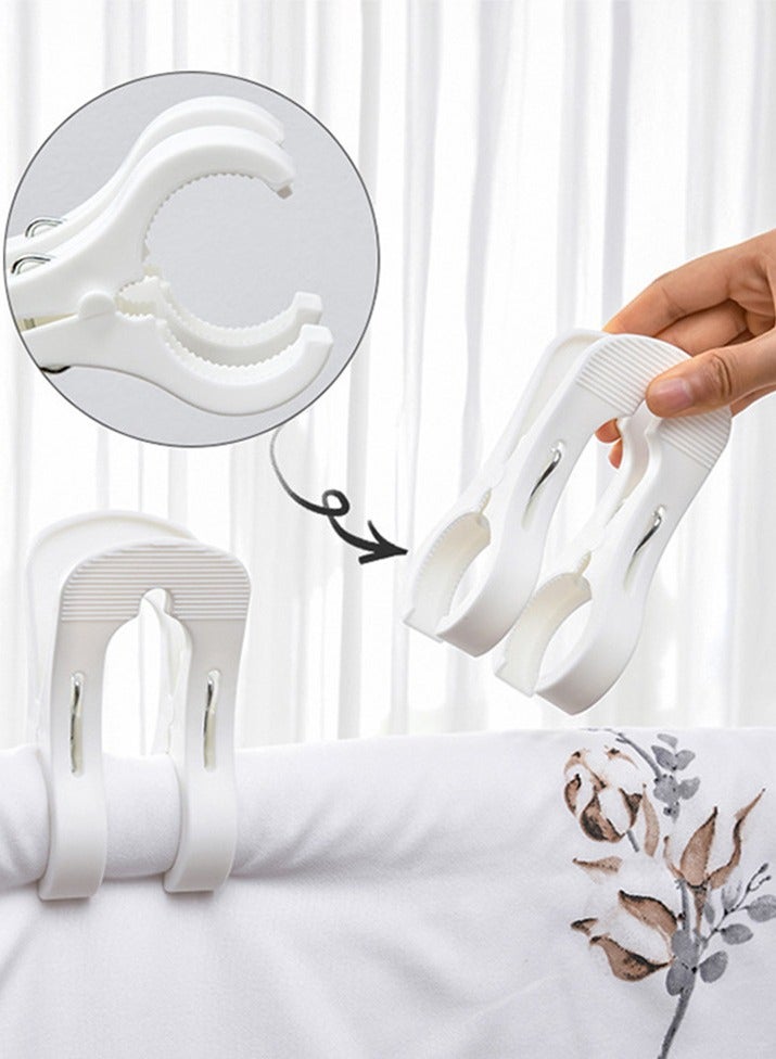 Beach Towel Clips, Large Size Windproof Plastic Clips, Bathroom Towel Clips, Quilt Clamps Clothes Pegs  - Image 5