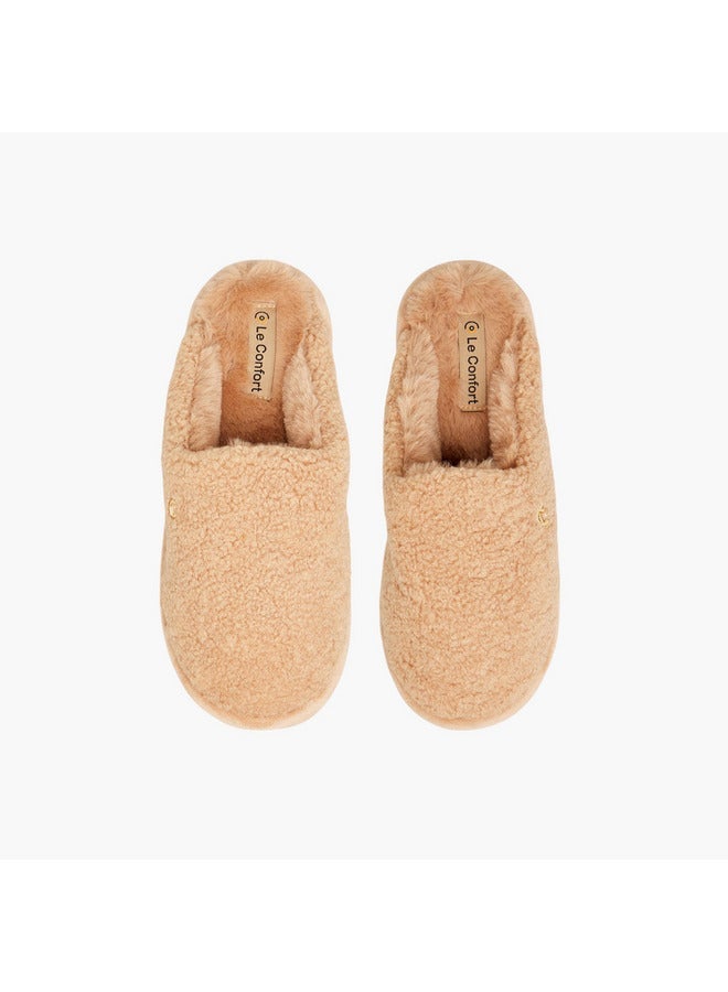 Le Confort Women Textured Bedroom Mules - Image 2