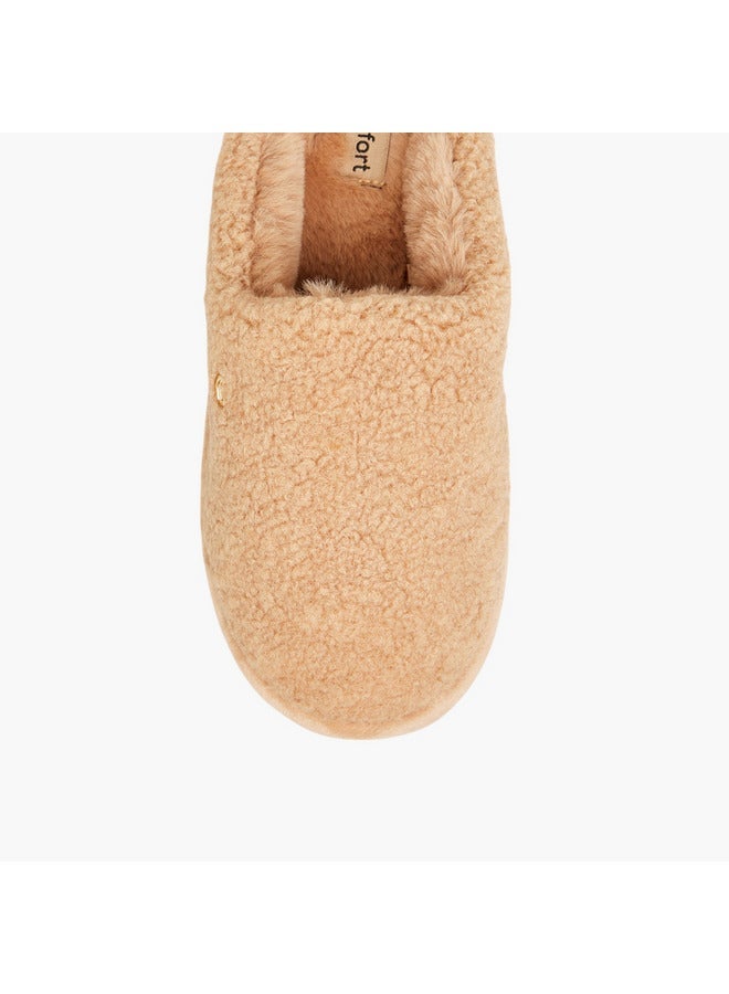 Le Confort Women Textured Bedroom Mules - Image 3