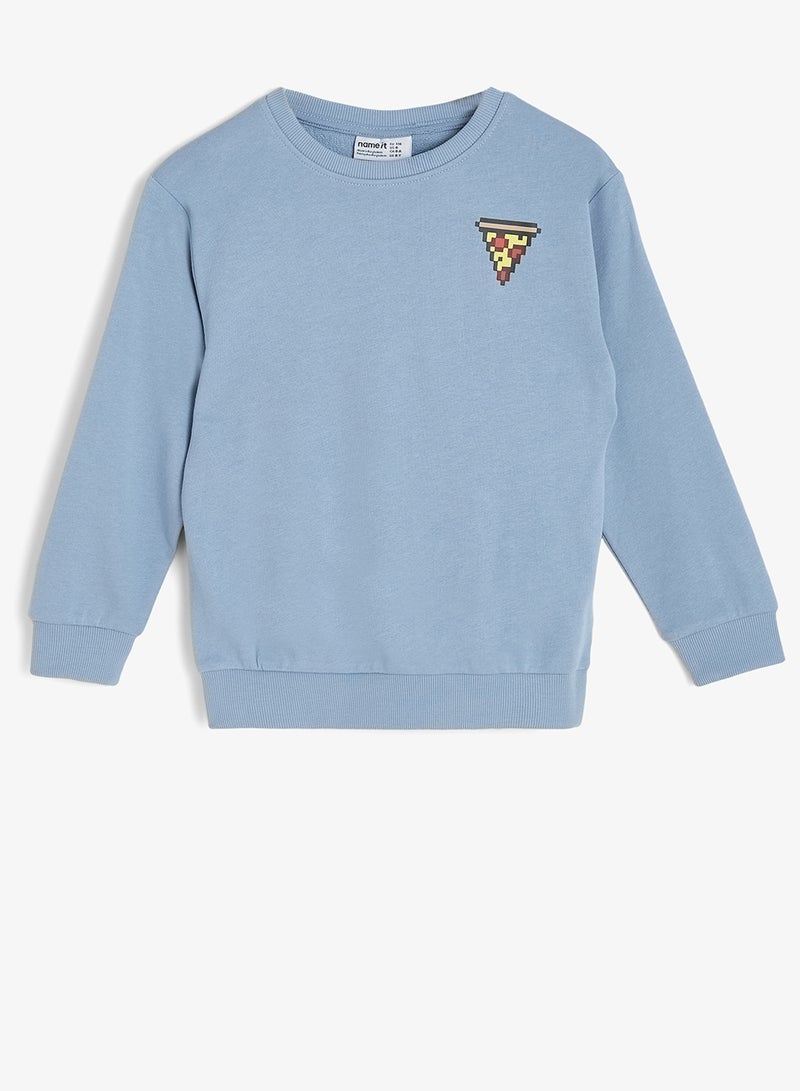 NAME IT Kids Long Sleeve Regular Fit Sweatshirt - Image 1