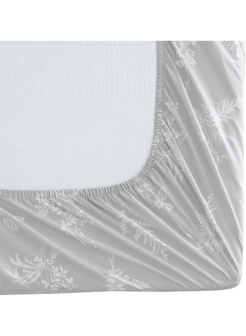 Stone Cottage - King Sheets, Cotton Percale Bedding Set, Crisp & Cool Ideal Bedding Set (Foliage, King) - Image 4