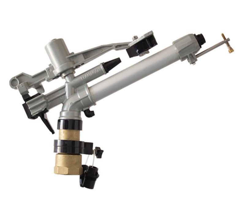 DVI AUTOMAT HT44G 2" inch Flamingo RAINGUN Used for Irrigation, DUST SUPRESSION, Water SPRINKLERING in Farms, Gardens and LAWNS (Pack of 1) (HT-44G Flamingo (2" inch RAIN Gun)) - Image 1