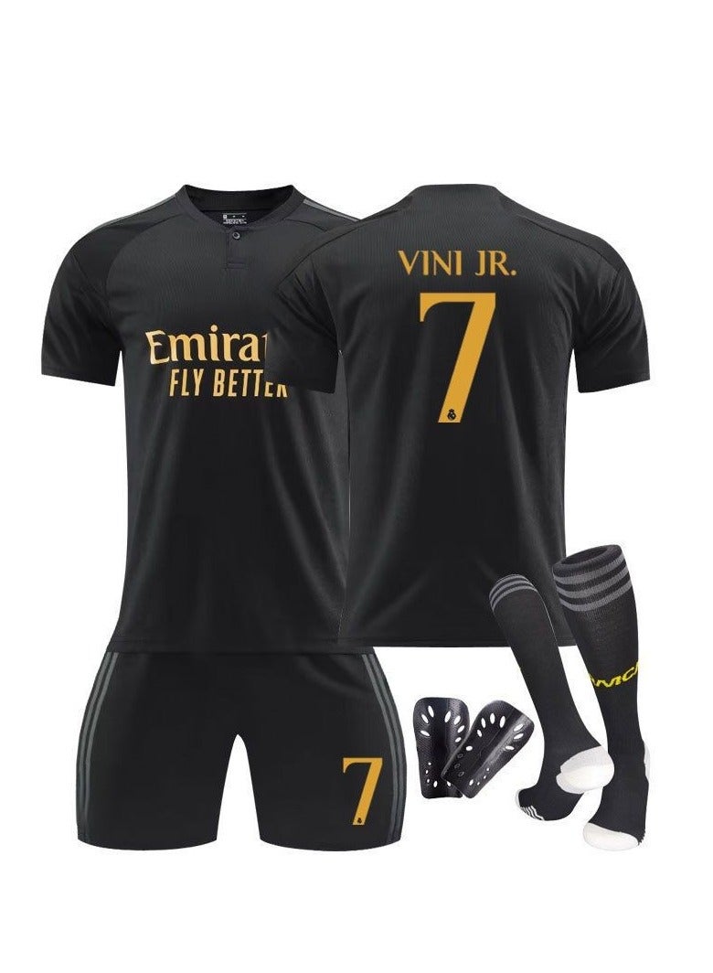 4-piece set of Real Madrid No.7 new football jersey
