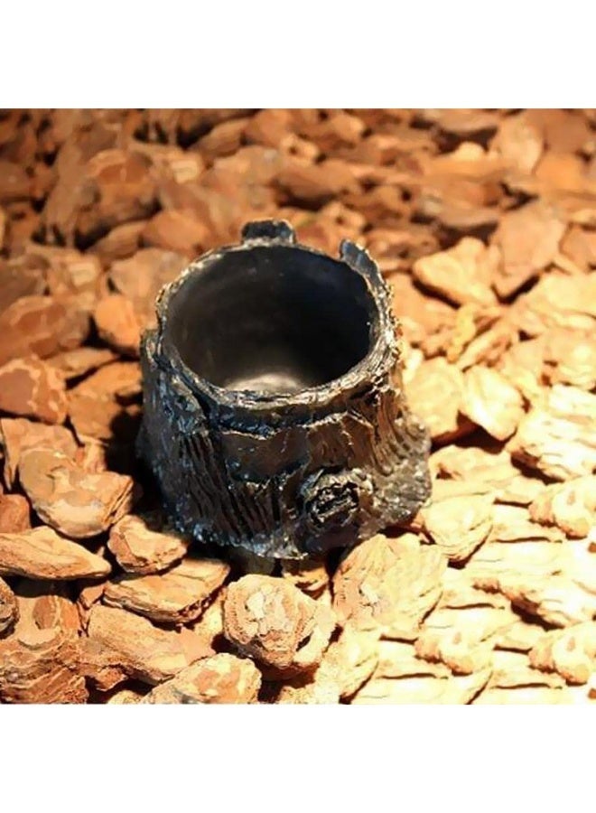 Reptile Feeding Bowl Food Water Resin Dish Pet Vivarium Tortoise Gecko - NS-84 - Image 4