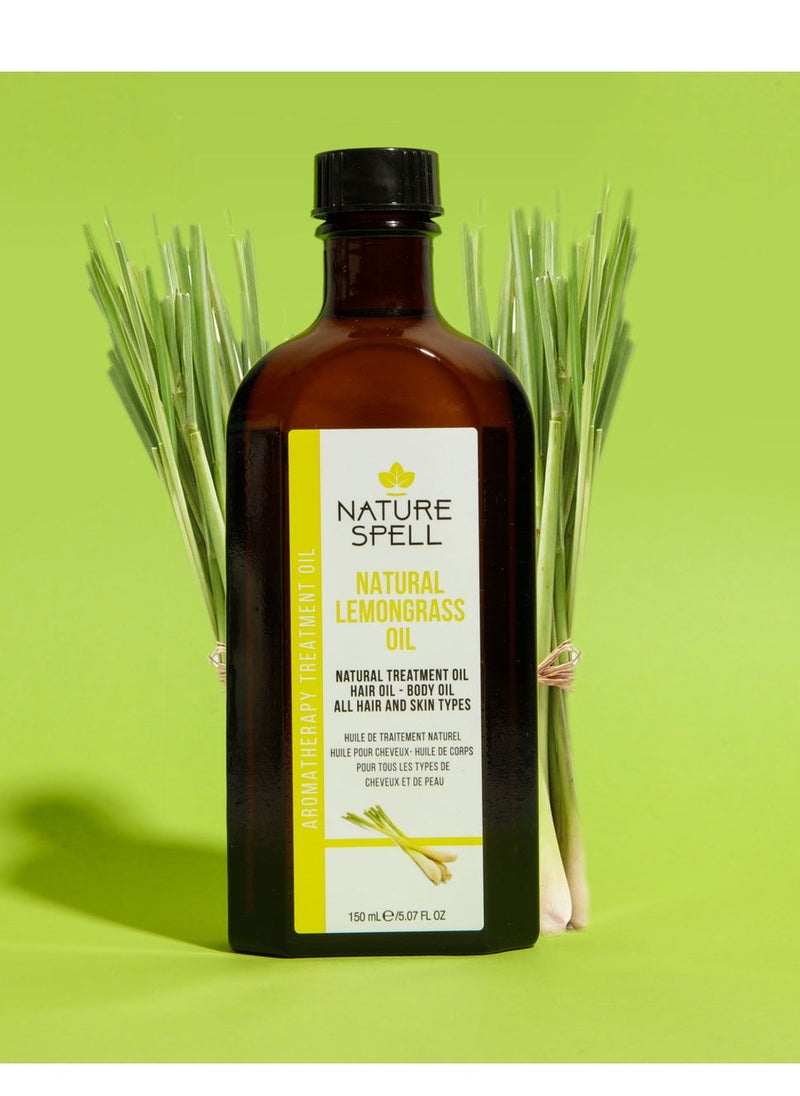 Nature Spell Lemon Hair and Body Oil 150ml  - Image 2