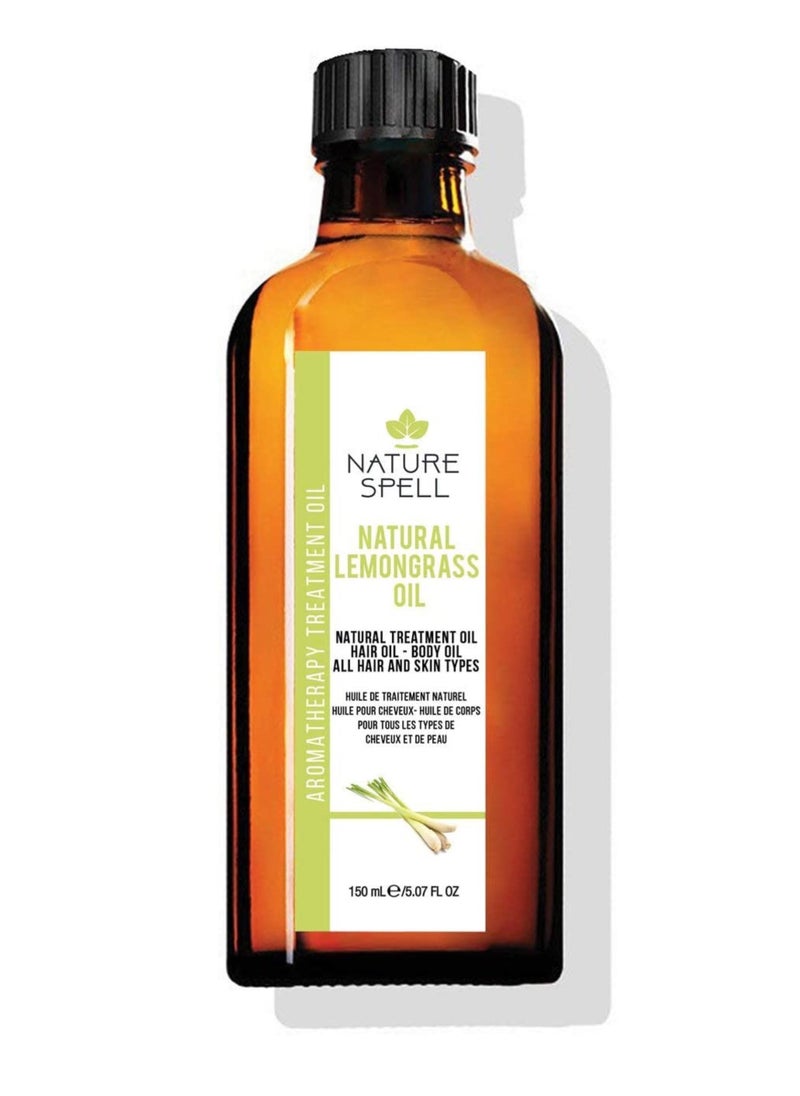 Nature Spell Lemon Hair and Body Oil 150ml  - Image 1