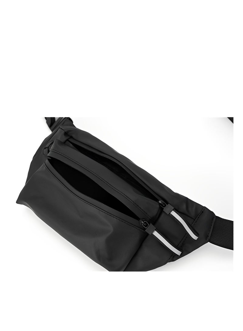 Skycare Skycare Large Crossbody  Pack with Zipper Pockets,Gifts for Enjoy Sports Festival Workout Traveling Running Casual Hands-Free Wallets Waist Pack Phone Bag Fits All Phones  - Image 2