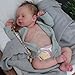 Anano Reborn Baby Boys 17 Inch Realistic Newborn Baby Boys Lifelike Real Full Body Silicone Vinyl Babies That Look Real Preemie Newborn Boy DollWaterproof Babies Doll for Kids Age 3 Country - Image 2