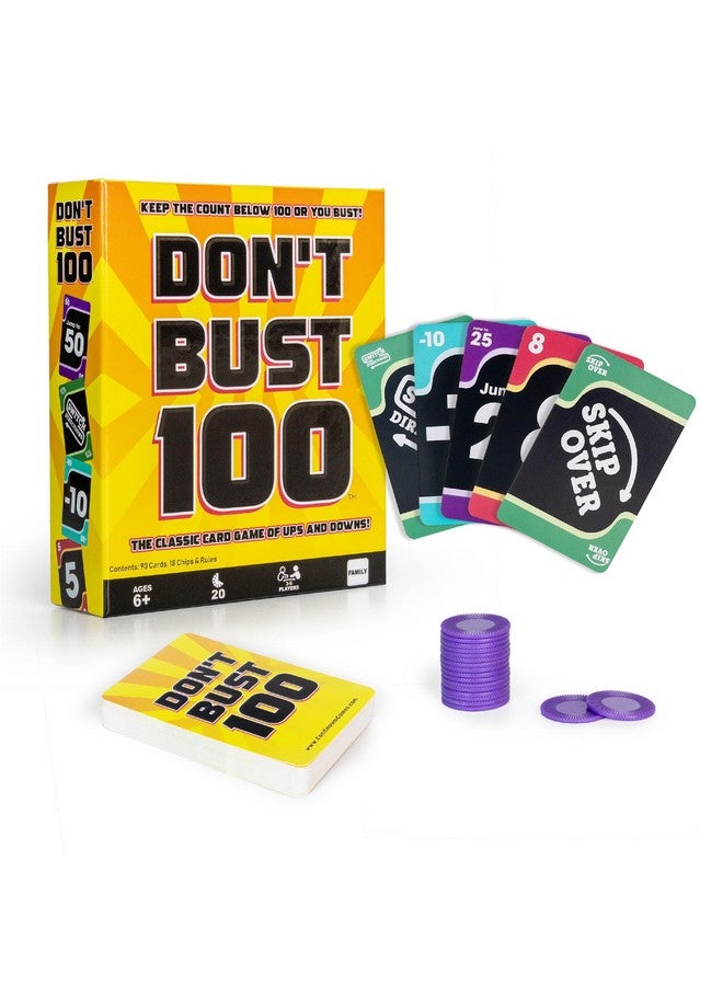 Continuum Games Don't Bust 100 Family Board Game for 3-6 Players Ages 6 and Up - Image 1