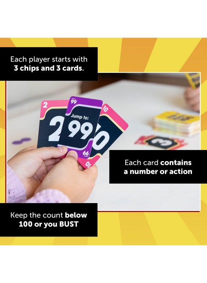 Continuum Games Don't Bust 100 Family Board Game for 3-6 Players Ages 6 and Up - Image 3