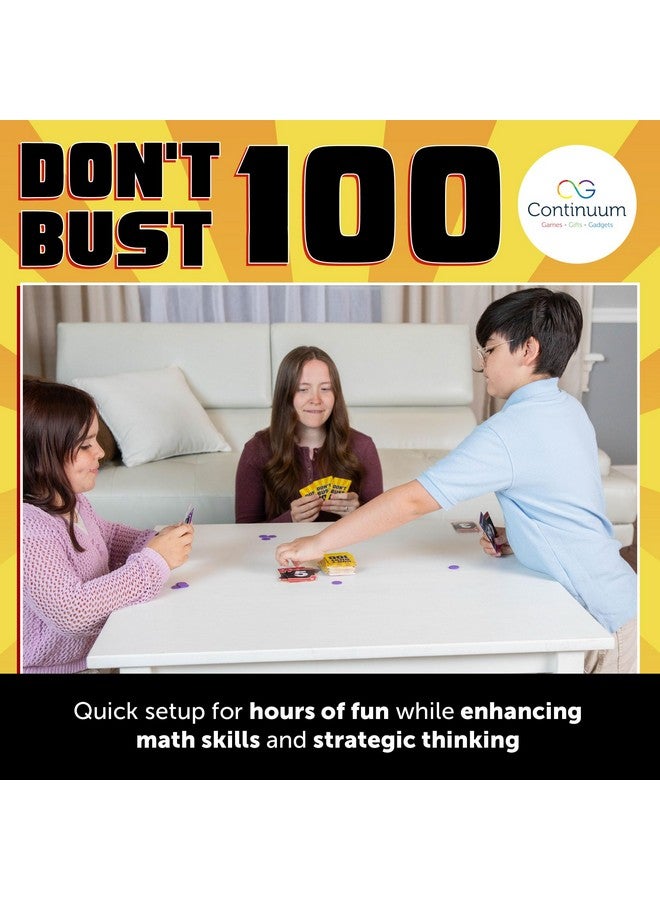 Continuum Games Don't Bust 100 Family Board Game for 3-6 Players Ages 6 and Up - Image 2