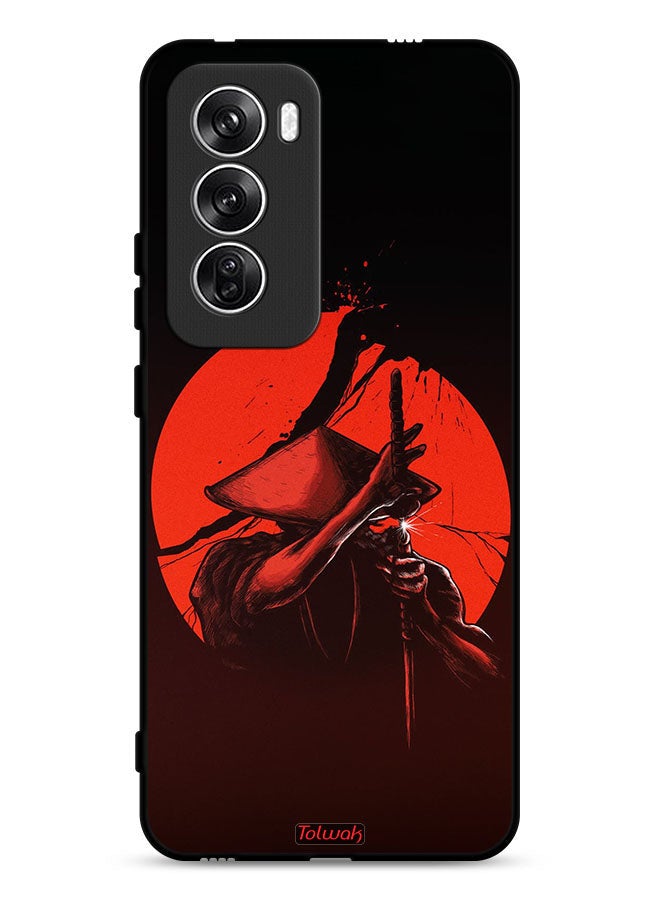 Tolwak Oppo Reno12 5G Protective Case Cover Sword Warrior - Image 1