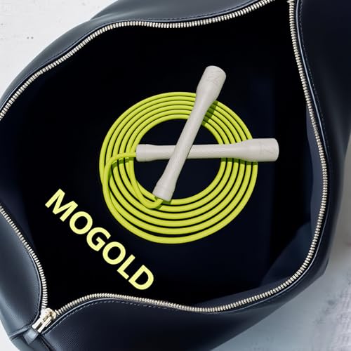 MOGOLD Workout Jump Rope,5mm PVC Jump Rope,Adjustable Length with Shatterproof Handles, Ideal for Beginners & Advanced Athletes, Fitness, Cardio & Boxing - Image 5