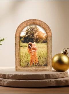 Mars & More Handcrafted Wooden Arch Photo Frame 12x17 cm by Artesania  - Image 1
