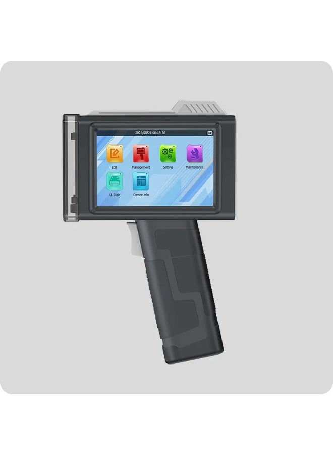 BENTSAI BT-HH6210B , 1 inch Rugged Handheld Inkjet Printer (Including cartridge)1 Inch Printhead Date Coder with 42ml Fast Dry Ink for Batch Number Expiry Date QR Code Barcode Logo on Any Surfaces to Use on Conveyor Line for Auto Print - Image 5