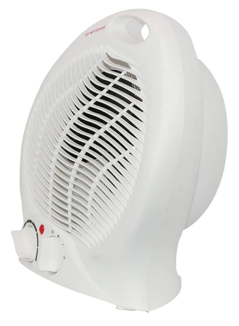 Portable Electric Fan Heater 2000W | Room Heater with 2 Temperature Settings, Fast Heating & Overheat Protection | Compact & Quiet Space Heater for Home, Office & Bedroom  - Image 2