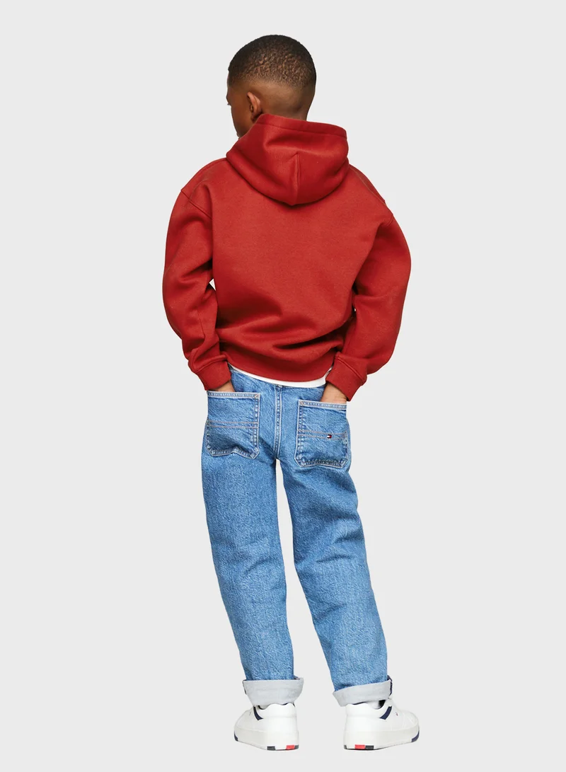 تومي هيلفيغر Kids Logo Hoodie