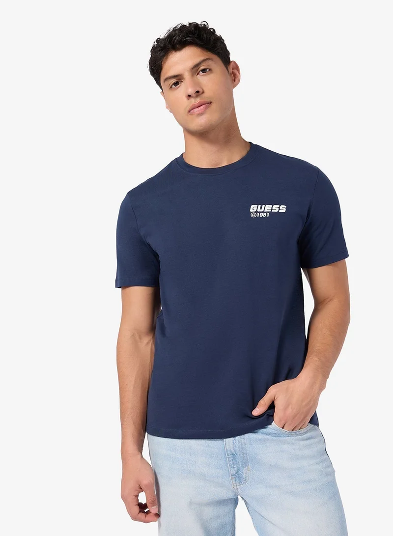 GUESS Lauro Crew Neck Short Sleeve T-Shirt