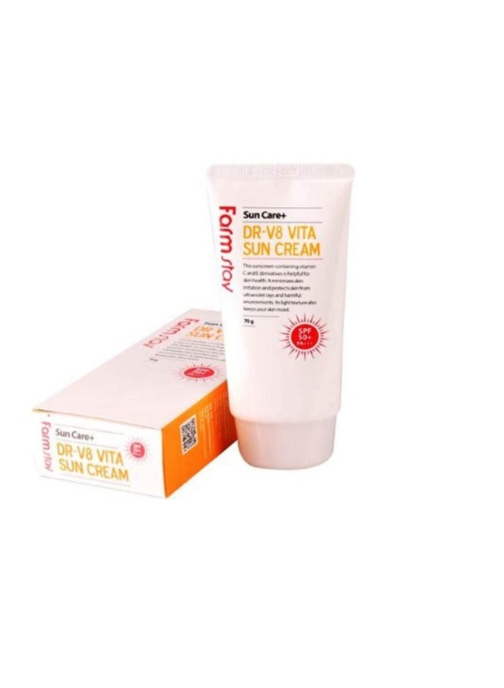 Sun Cream Dr-V8 Vita Sun care+ SPF50+ 70g