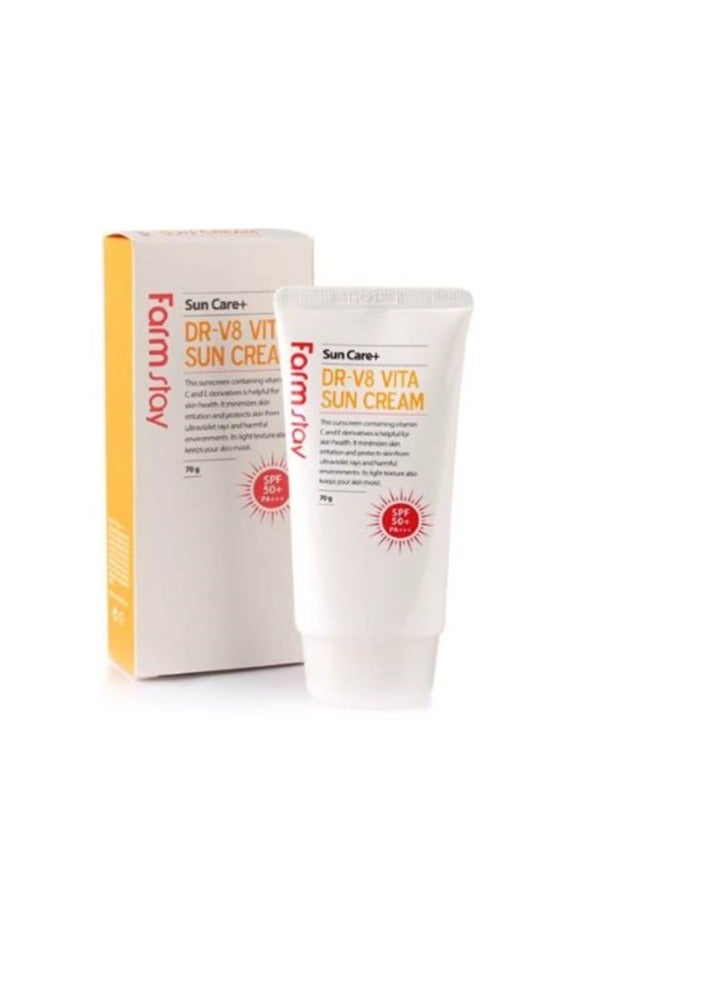 Sun Cream Dr-V8 Vita Sun care+ SPF50+ 70g
