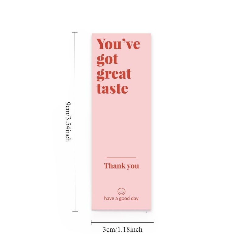 127F Color 100 Sheets Rectangular Gift Box Sealing Sticker Roll Coated Paper Labels - Image 3