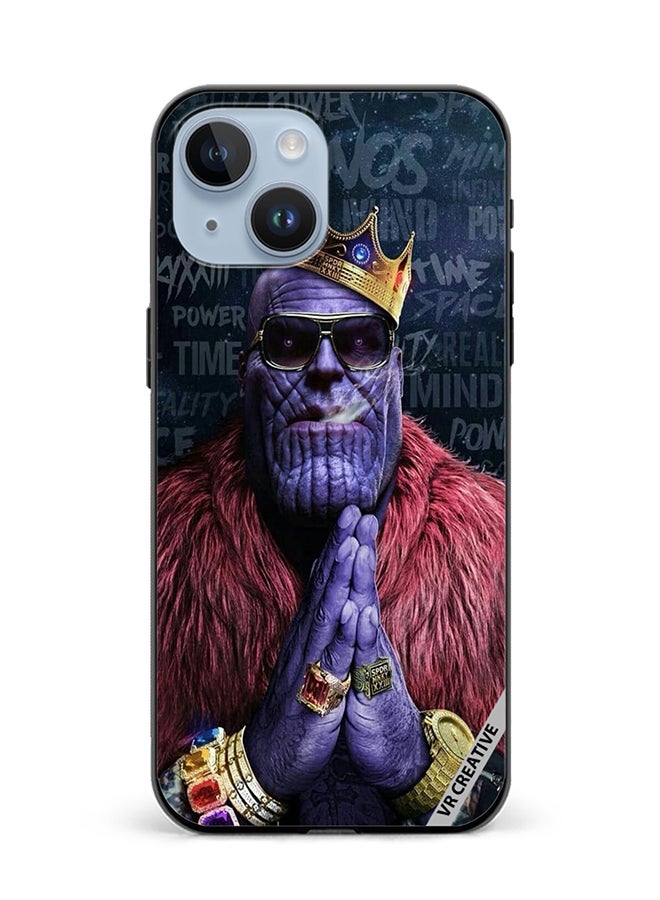 VR CREATIVE Protective Case Cover For Apple iPhone 15 Plus Thanos Design Multicolour - Image 1