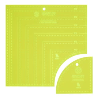 MISSOURI STAR QUILT CO Drunkards Path Quilting Templates SmallCurved Acrylic Tools Use 10 Precut Fabric SquaresEssential Supplies Cutting Circle Patterns and Layer Cakes NOT4438 Green - pzsku/Z1894DBE1B88E0CEBDCC5Z/45/1749491342/8b52695d-58a3-4e01-b57a-9ce15cd4ae45
