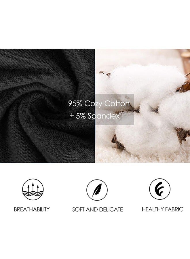 Mens Boxer Shorts Soft Cotton Men Pack Breathable Mens Underwear Boxer Briefs - Image 4