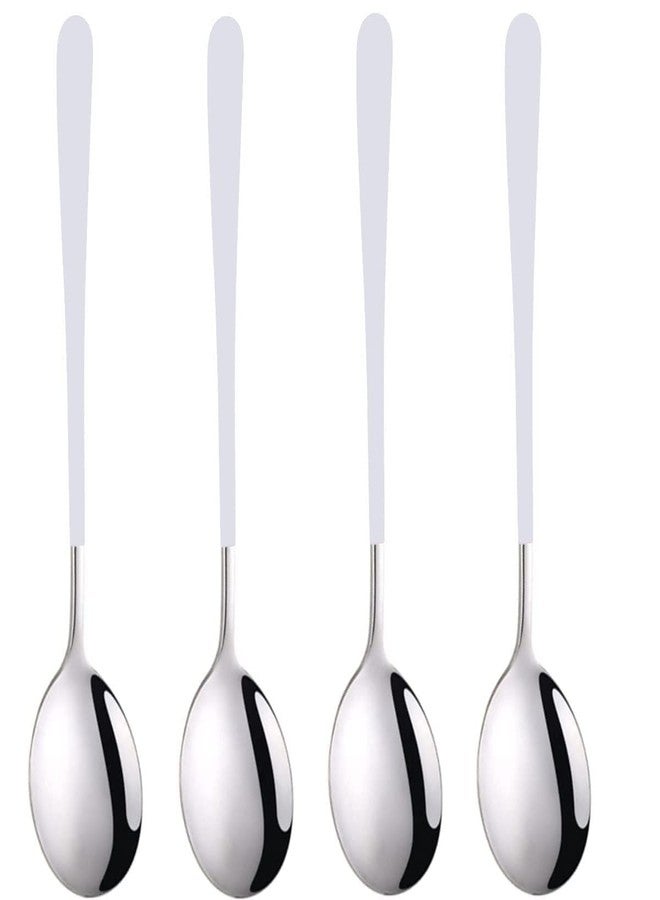 HomeAra Stainless Steel Soup Spoon Set - Elegant Cutlery Set for Soup, Dinner, and Kitchen - Premium Flatware Tableware for Home Dining - Image 1