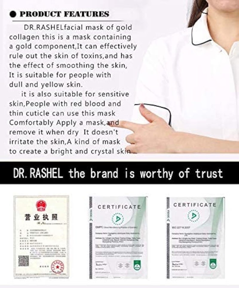 DR. RASHEL gold peel off mask - Image 5