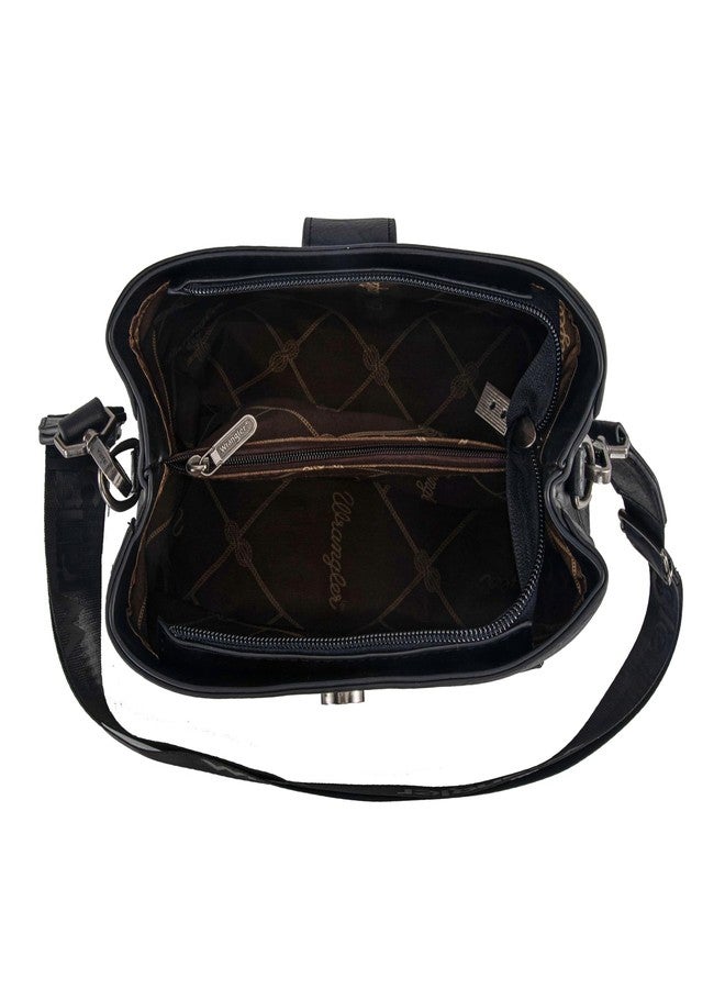 Wrangler Crossbody Purses for Women Cute Handbag and Shoulder Bag for Ladies WG114-1101BK - Image 5