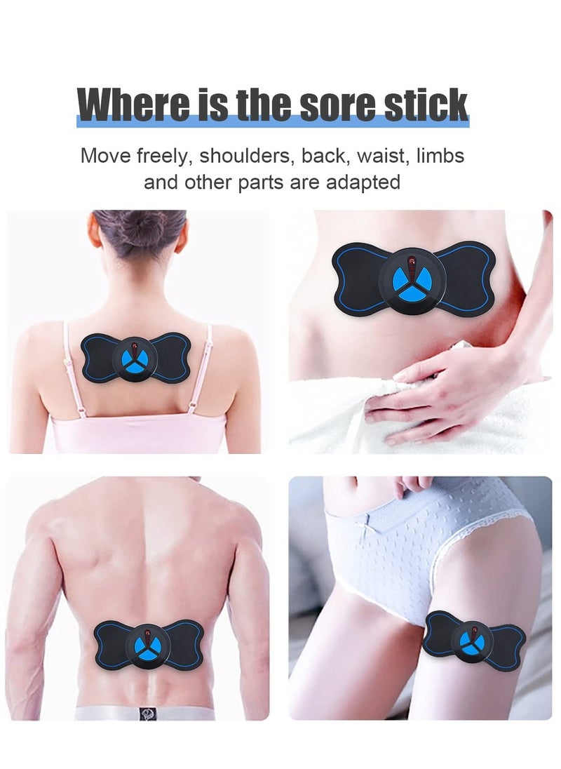 Excefore Whole Body Massager Cervical Spine Massager, Portable Mini Neck Pads Relieve Pressure of The for Shoulder Back Waist Arms Legs Aches (2PCS)  - Image 2